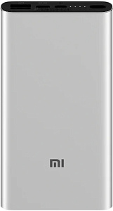 Xiaomi Mi Power Bank 3 10000 mAh (серебристый)